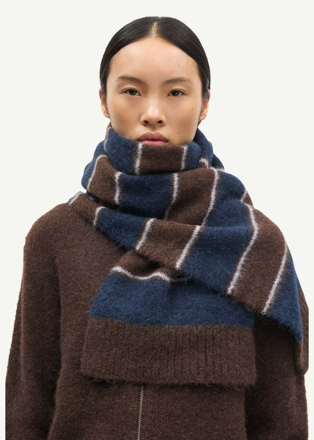 Sajeanne Striped Scarf sold by Denali product image thumbnail 2