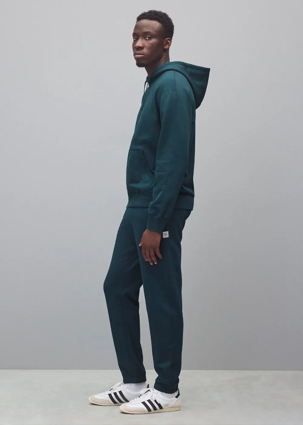 Midweight Terry Standard Hoodie sold by Denali product image thumbnail 4