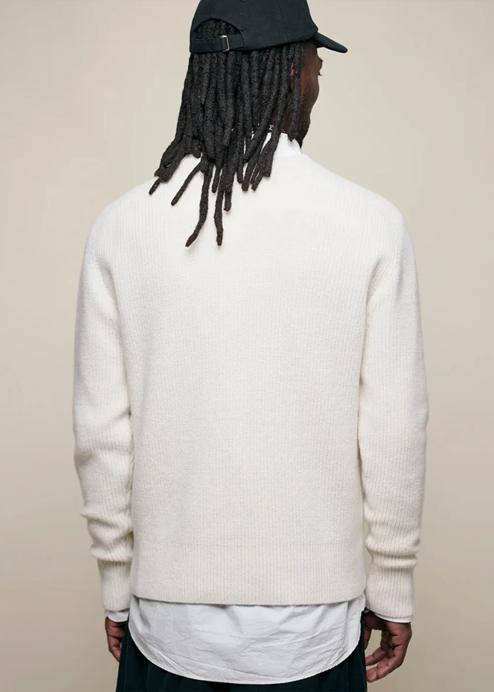 Cashmere Merino Ribbed Pullover sold by Denali product image thumbnail 4