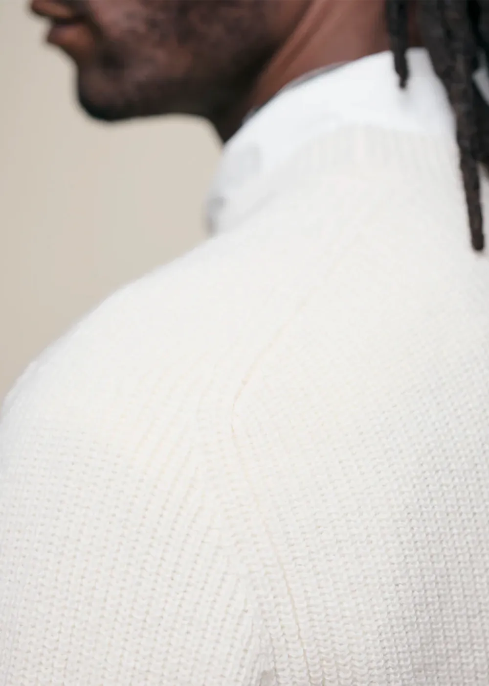 Cashmere Merino Ribbed Pullover sold by Denali product image thumbnail 3