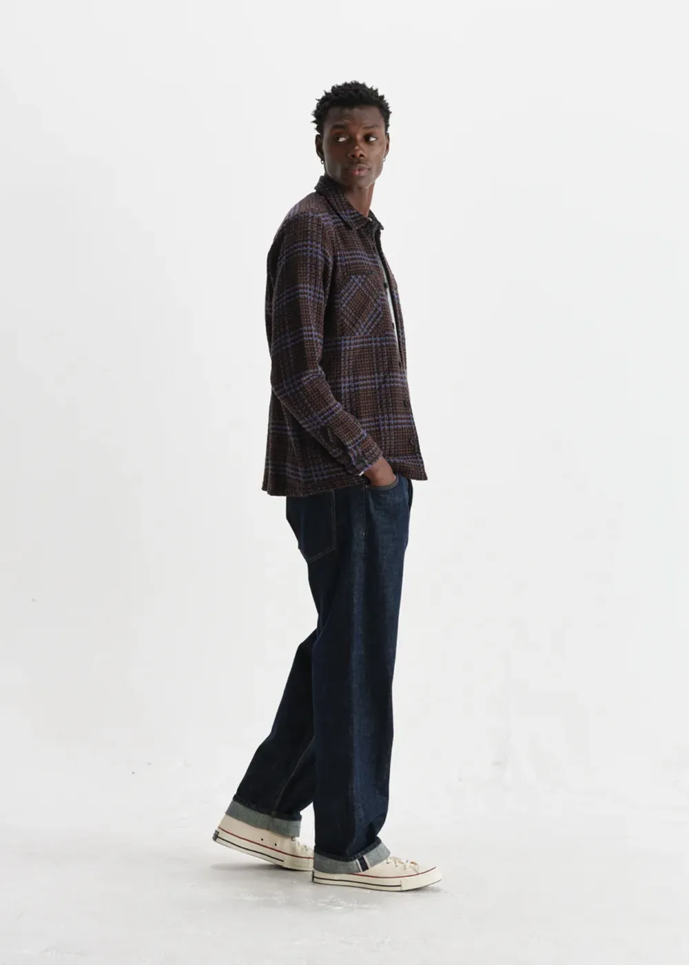 Whiting Overshirt Skate Check sold by Danali product image thumbnail 5