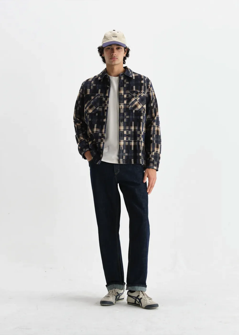 Whiting Overshirt Glitch Check sold by Danali product image thumbnail 4