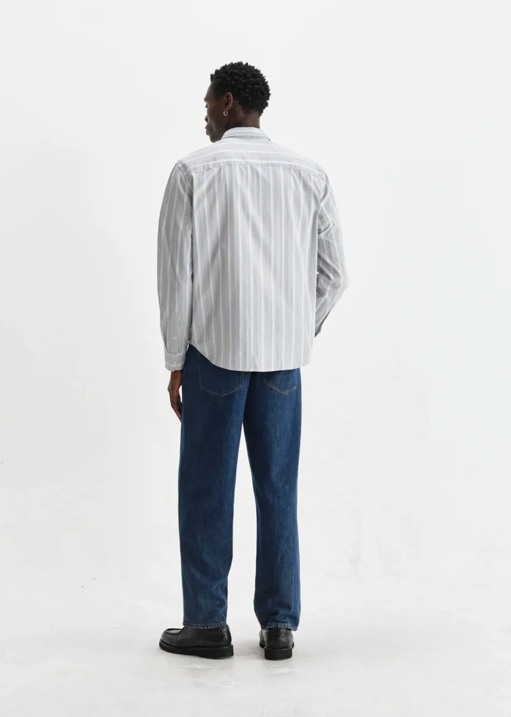 Shelly Shirt Poplin Dobby Stripe sold by Danali product image thumbnail 5