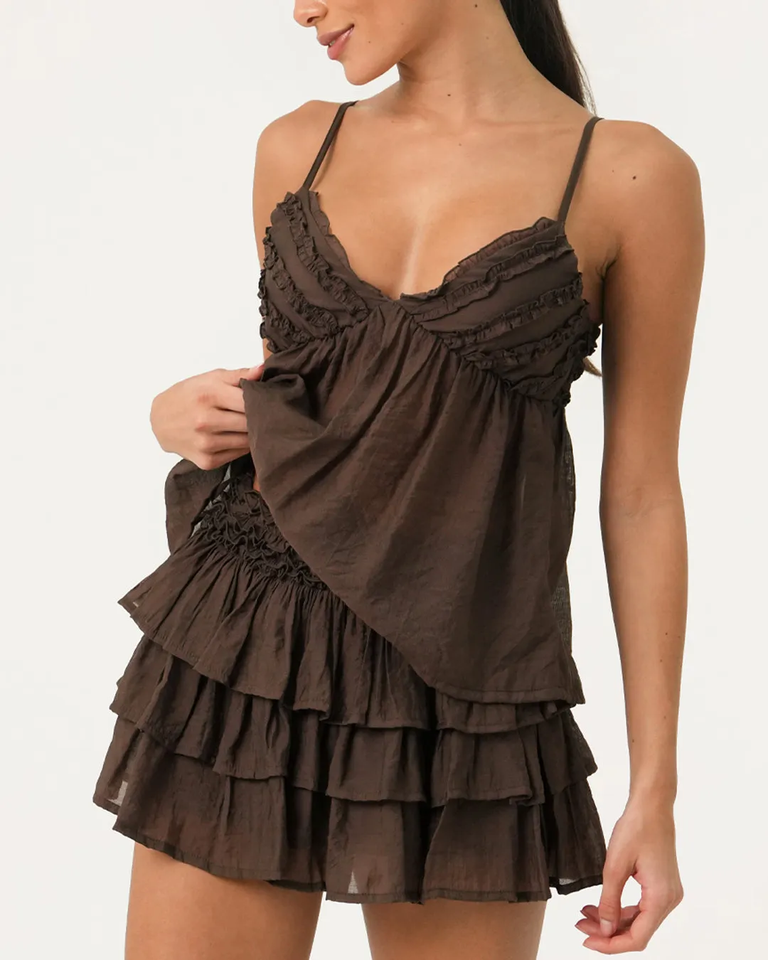 Jena Frill Skort sold by Bamboo Blonde product image thumbnail 3