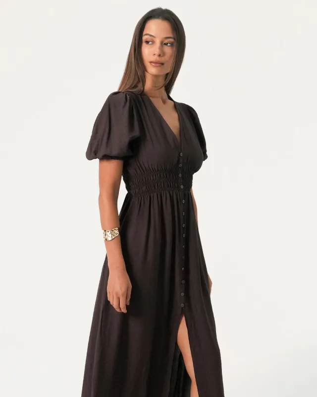 Grisha Midi Dress made by Bamboo Blonde