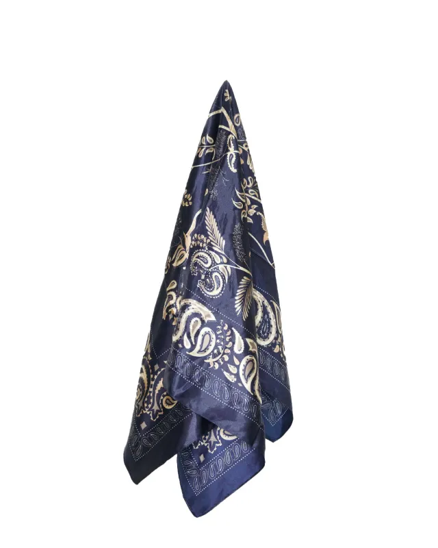Eliza Satin Scarf made by Bamboo Blonde