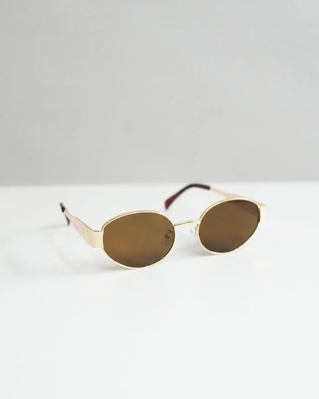 Lavinia Oval Sunglasses sold by Bamboo Blonde product image thumbnail 2