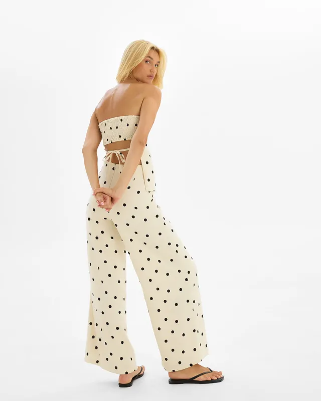 Sonia Wide Leg Pants made by Bamboo Blonde