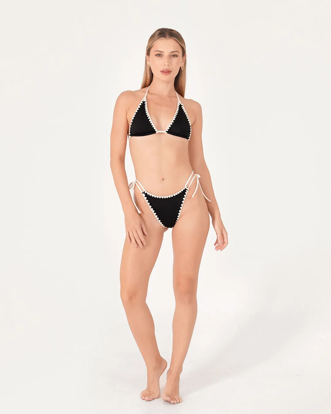 Lotus Triangle Bikini Top sold by Bamboo Blonde product image thumbnail 4