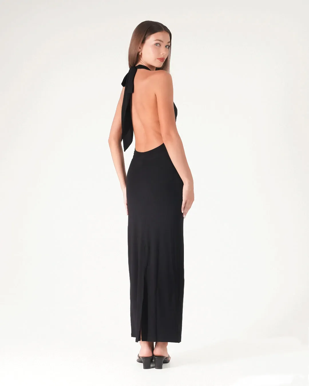 Pam Cowl Maxi Dress sold by Bamboo Blonde product image thumbnail 2