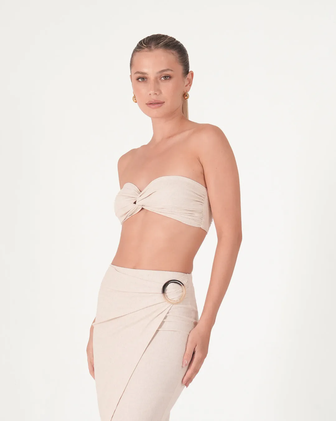 Mikayla Knot Bandeau sold by Bamboo Blonde product image thumbnail 3