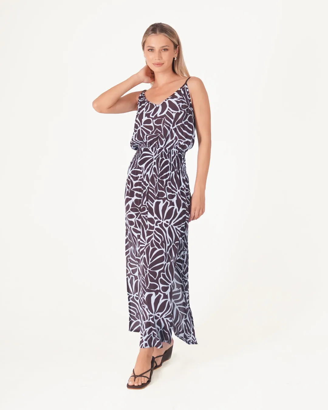 Lagoon Maxi Dress sold by Bamboo Blonde