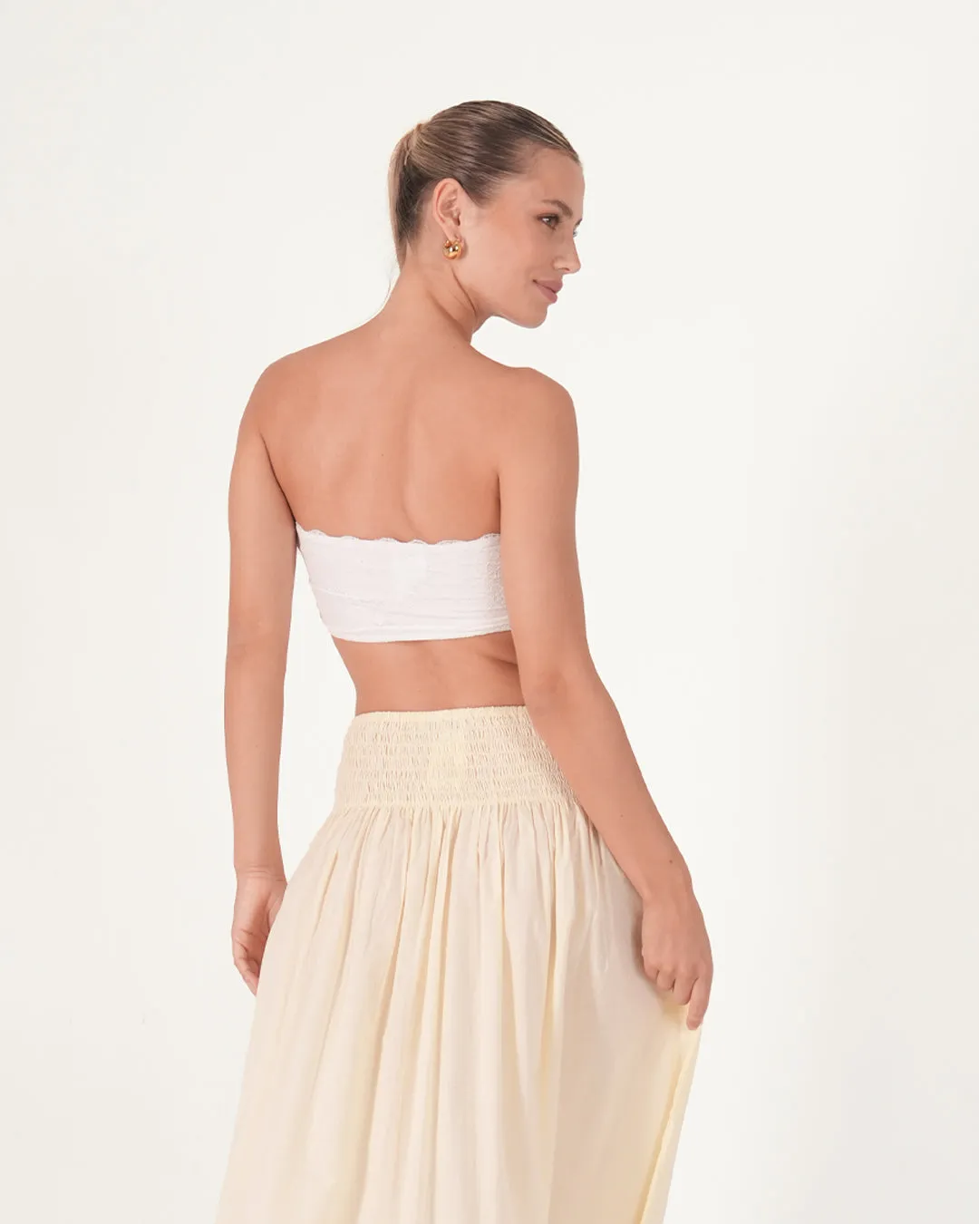 Basic Jersey Lace Bandeau sold by Bamboo Blonde product image thumbnail 2