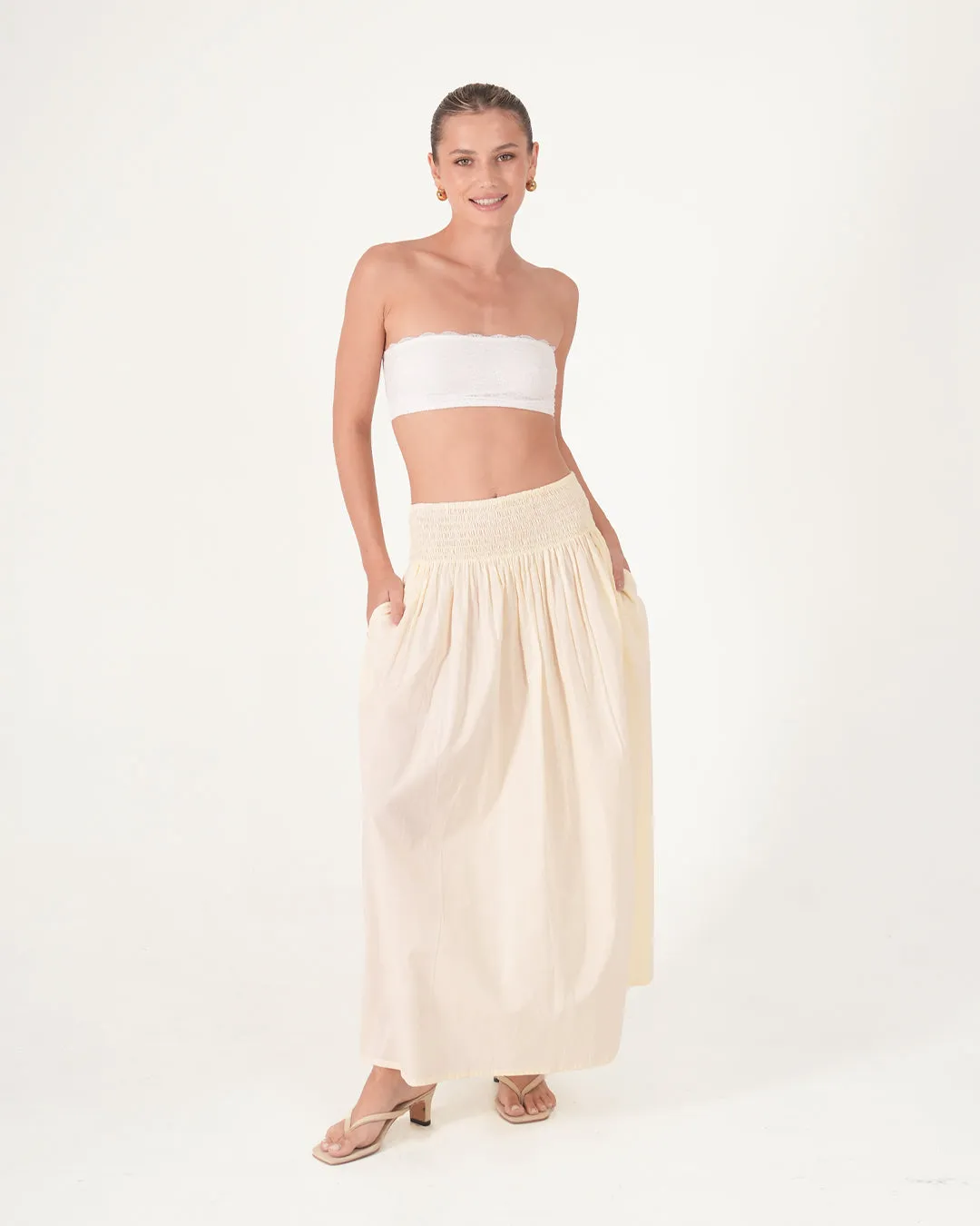 Basic Jersey Lace Bandeau sold by Bamboo Blonde product image thumbnail 4