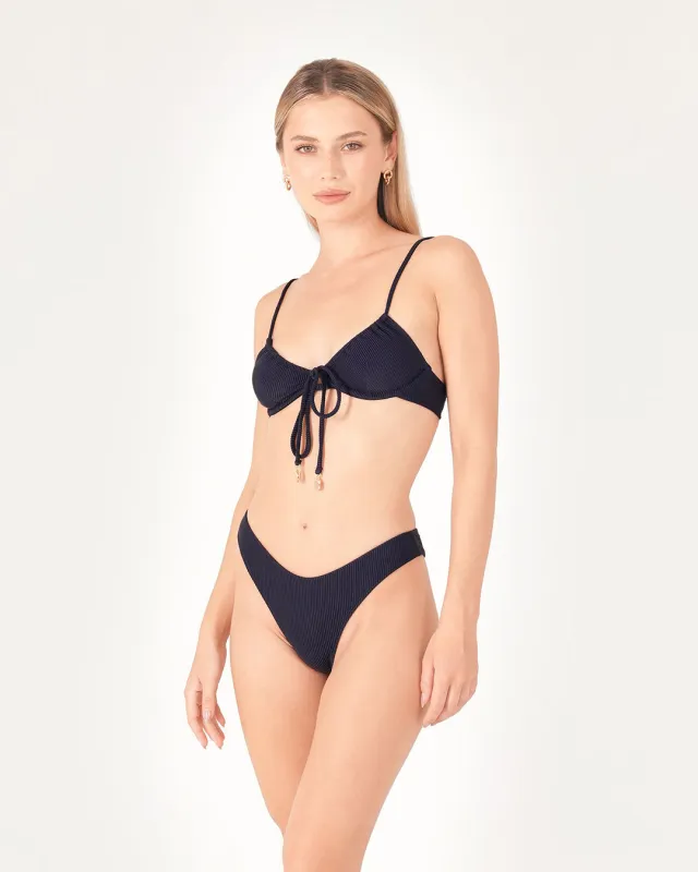 Aster Underwire Bikini Top made by Bamboo Blonde