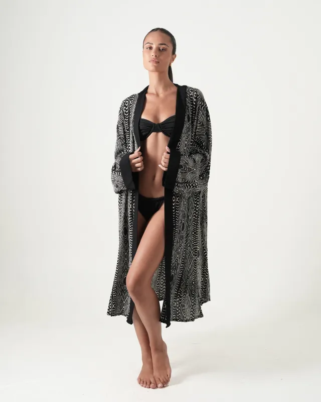 Kaia Long Cape made by Bamboo Blonde