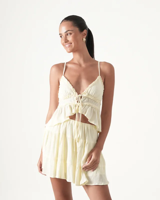 Matilda Frill Top made by Bamboo Blonde