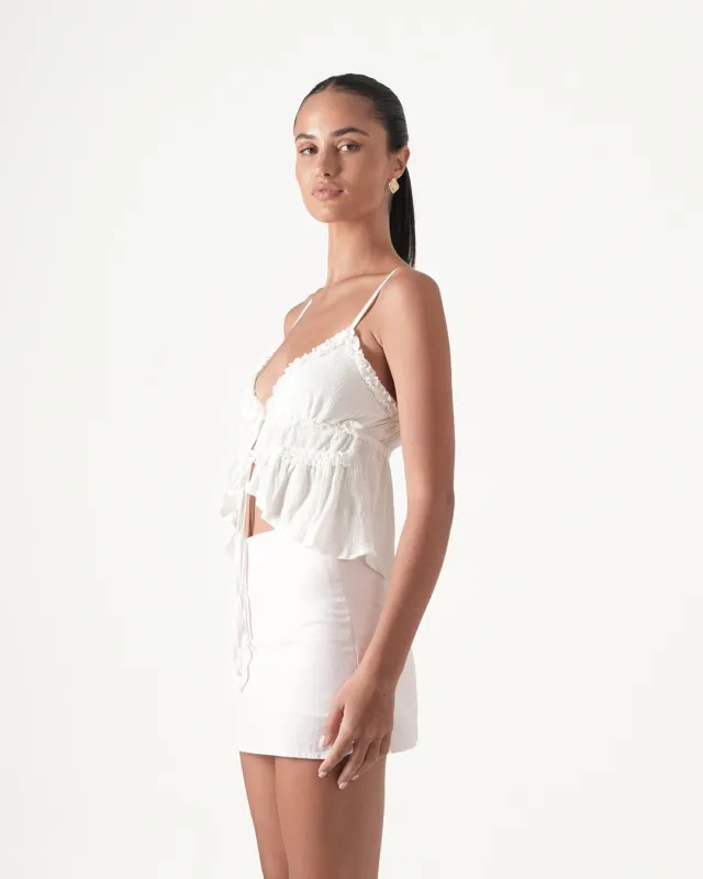 Matilda Frill Top made by Bamboo Blonde