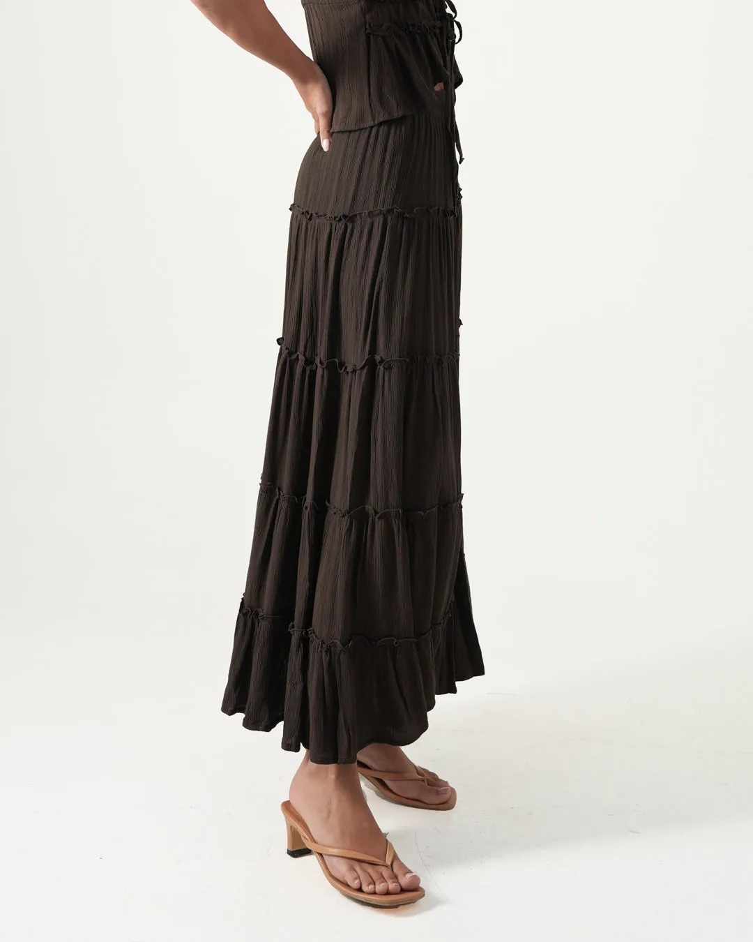 Siren Maxi Skirt sold by Bamboo Blonde product image thumbnail 4