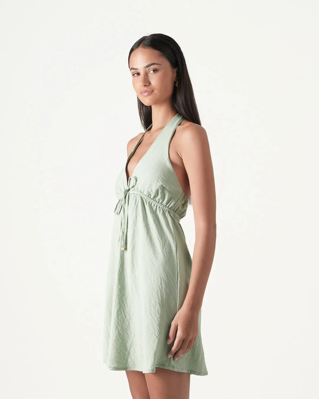 Sally Halter Mini Dress sold by Bamboo Blonde product image thumbnail 4