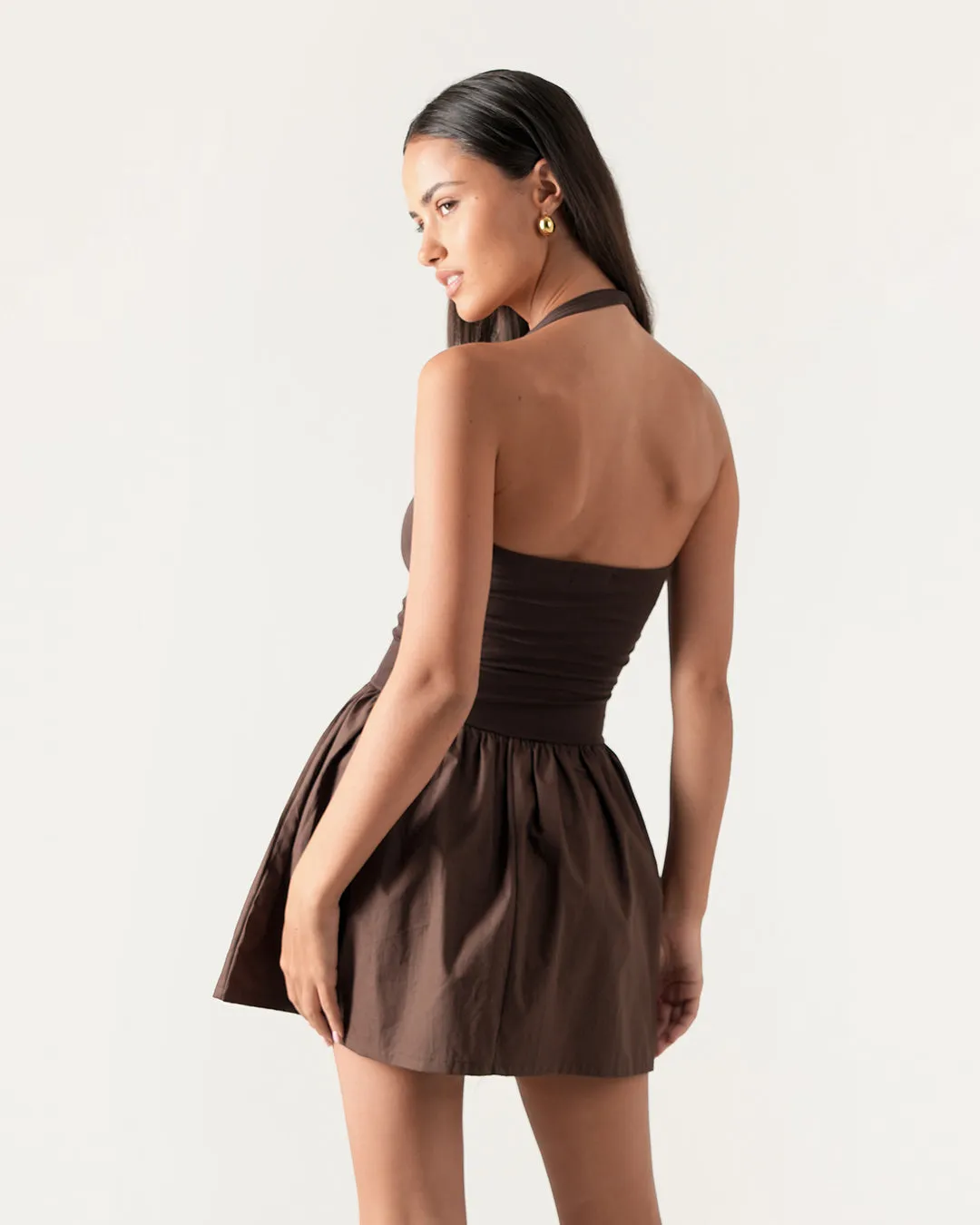 Gala Halter Mini Dress sold by Bamboo Blonde product image thumbnail 2