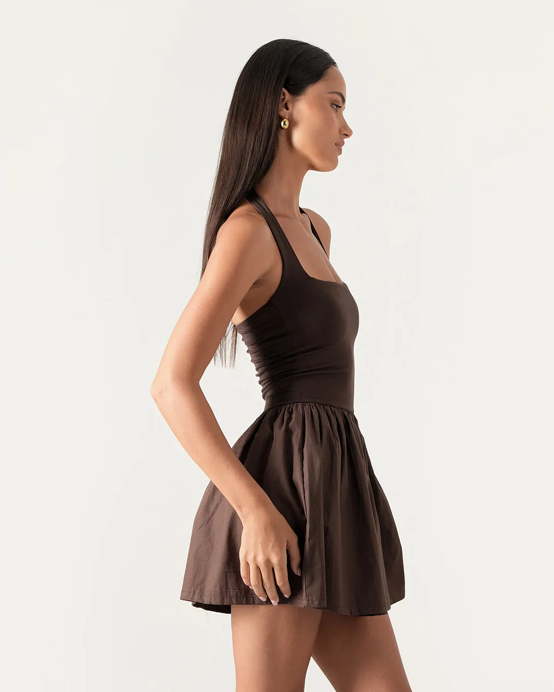 Gala Halter Mini Dress sold by Bamboo Blonde product image thumbnail 4