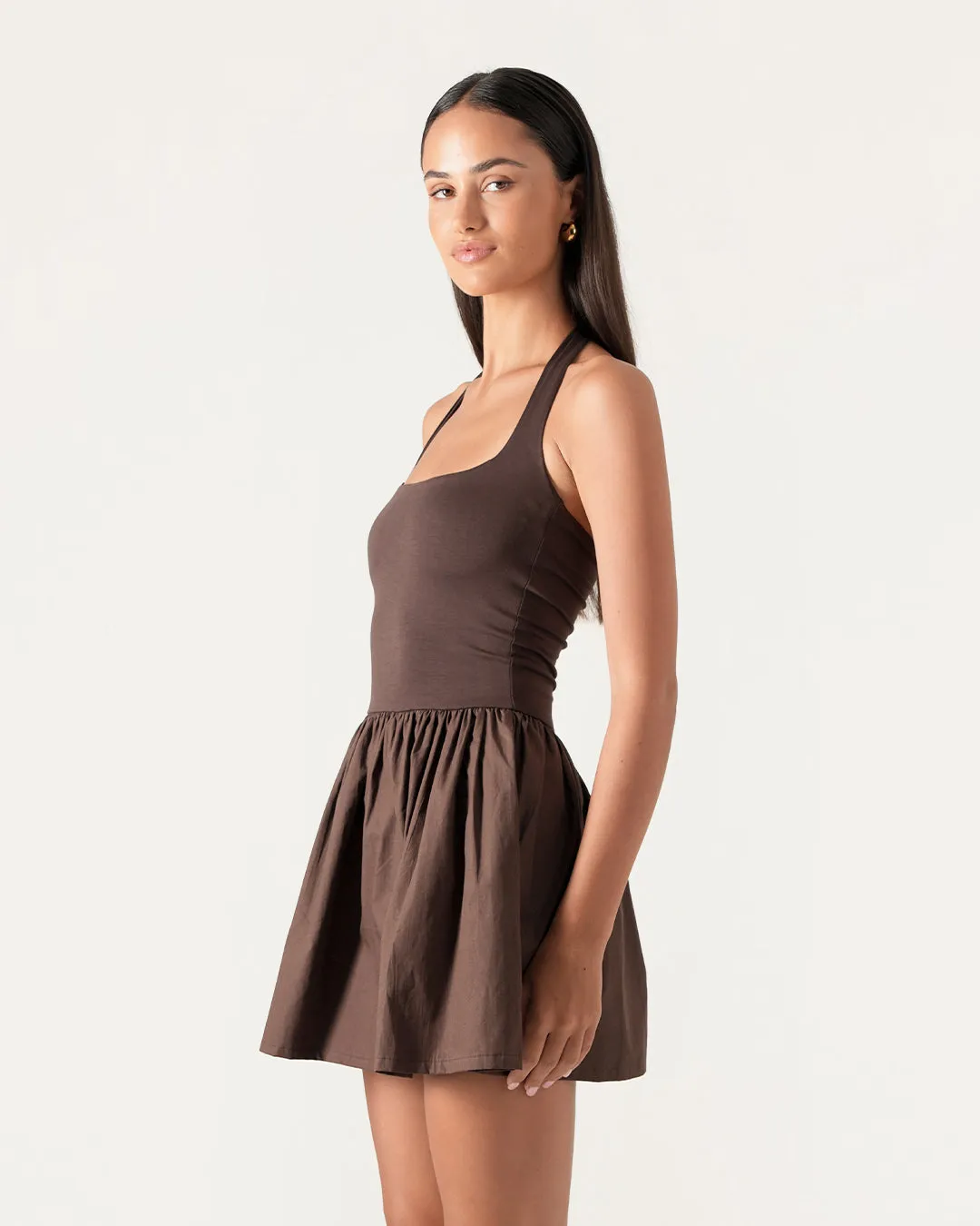 Gala Halter Mini Dress sold by Bamboo Blonde product image thumbnail 3