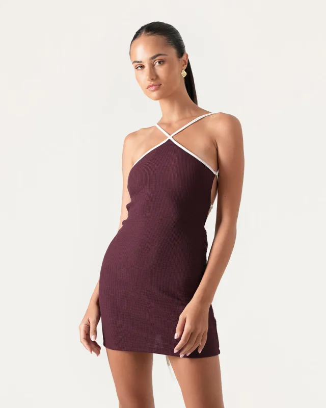 Renee Halter Mini Dress made by Bamboo Blonde