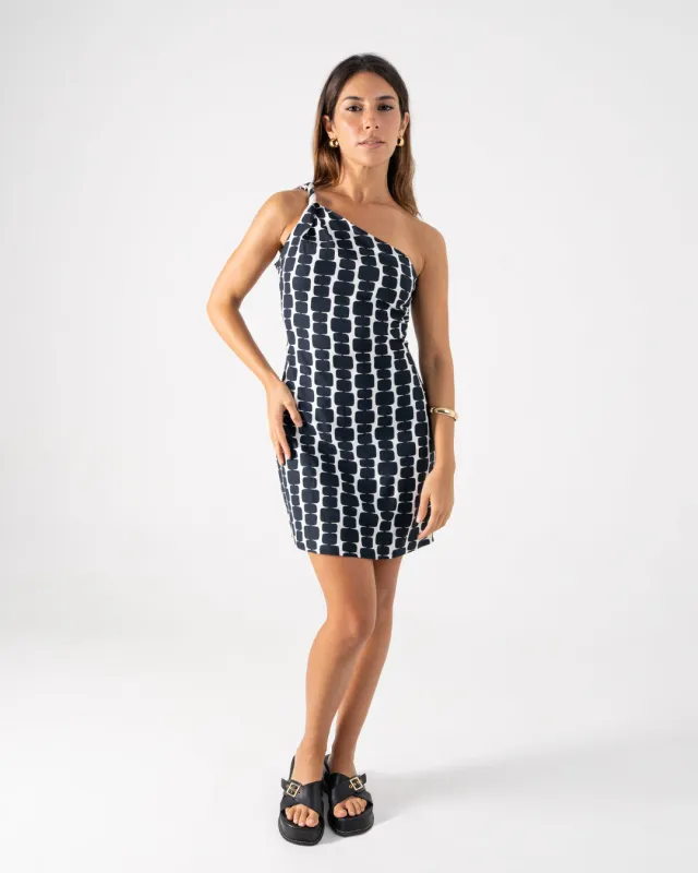 Gemini Mini Dress made by Bamboo Blonde