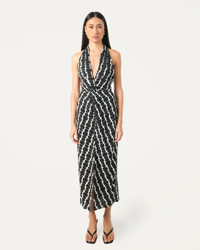 Jess Halter Midi Dress made by Bamboo Blonde