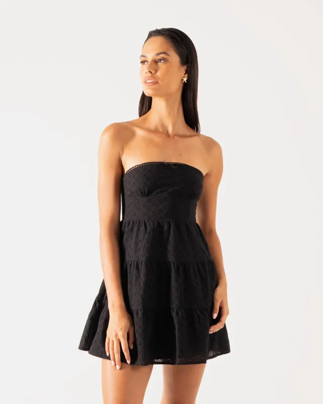Kinsley Mini Dress made by Bamboo Blonde