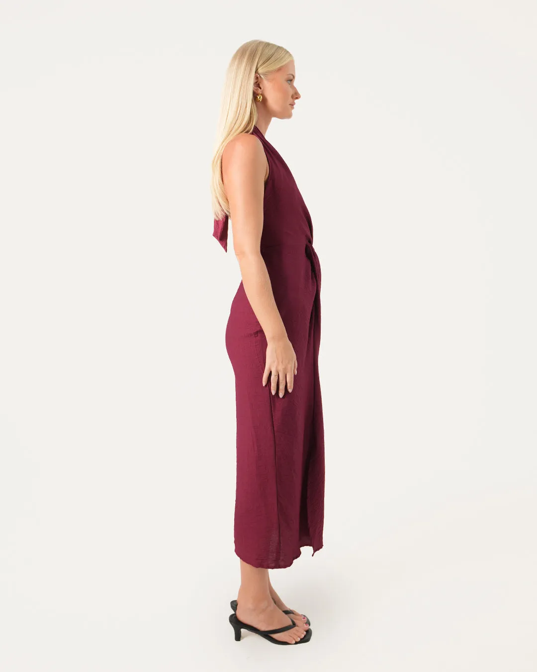 Jess Halter Midi Dress sold by Bamboo Blonde product image thumbnail 3