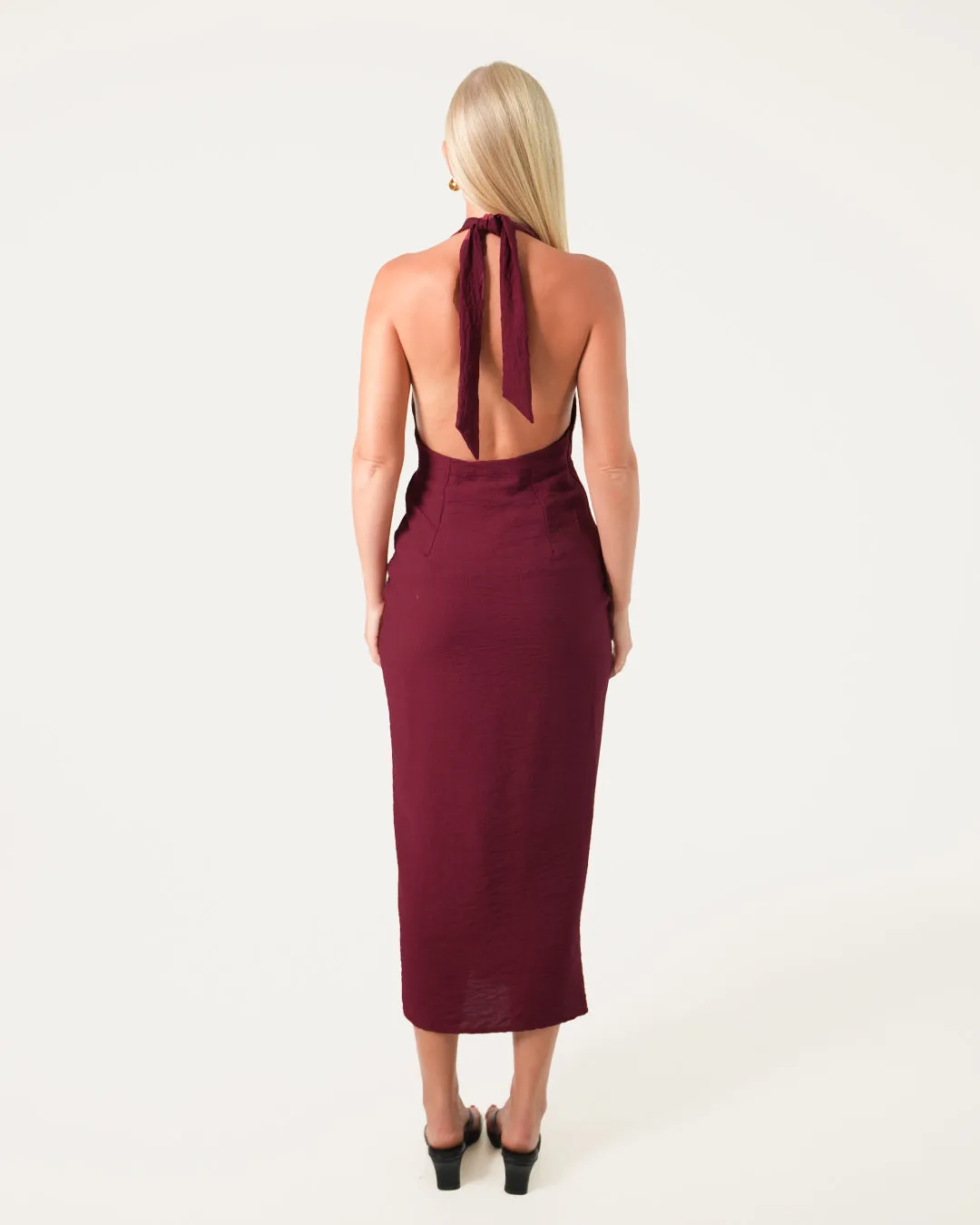 Jess Halter Midi Dress sold by Bamboo Blonde product image thumbnail 2