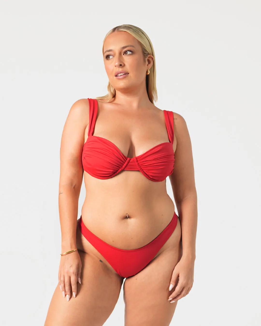 Rose Balconette Bikini Top sold by Bamboo Blonde product image thumbnail 5