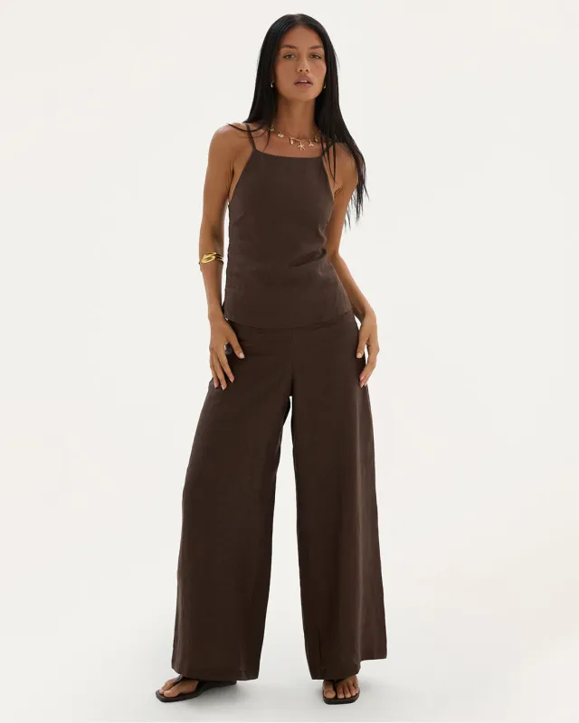 Sonia Wide Leg Pants made by Bamboo Blonde