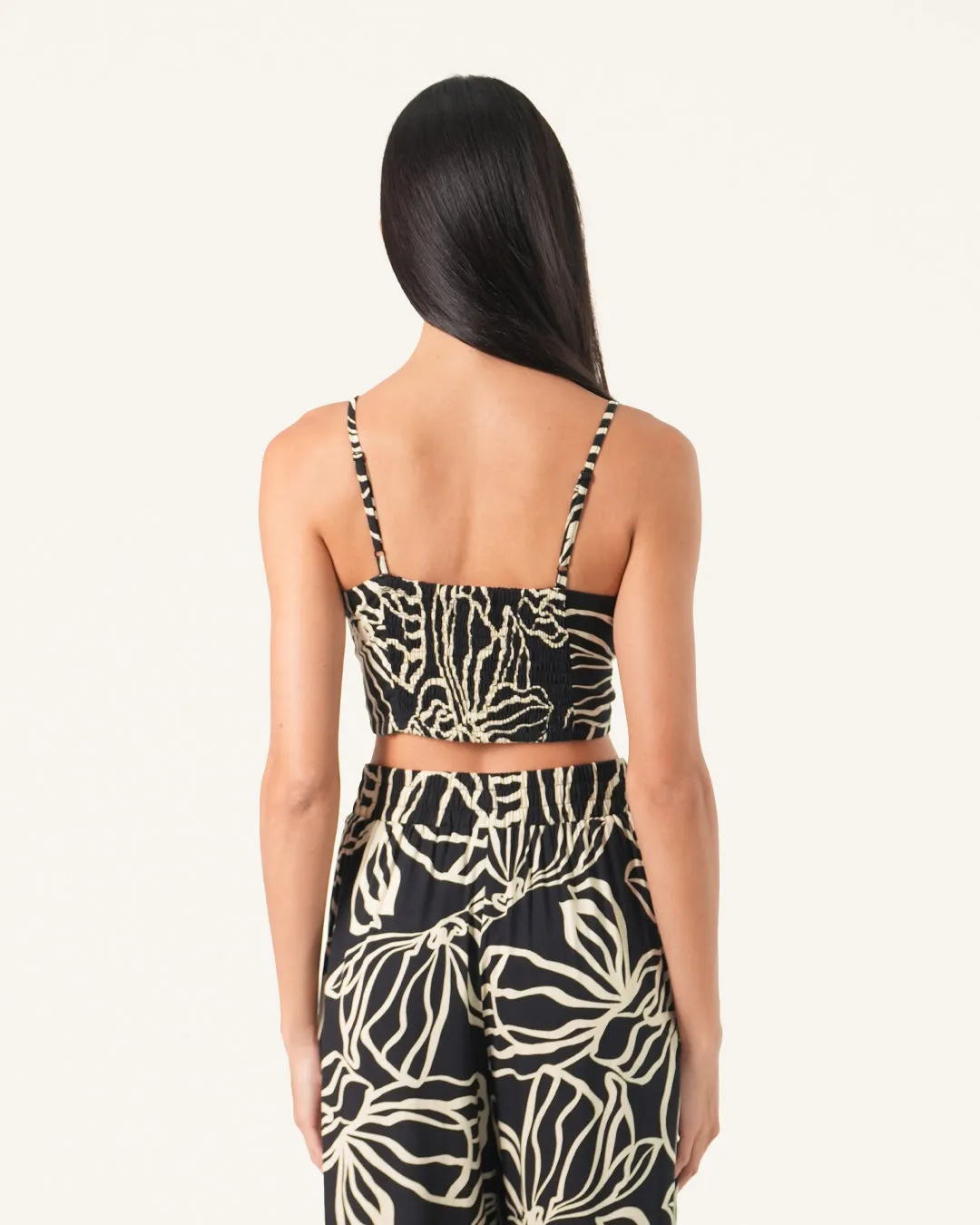 Sunset Crop Top sold by Bamboo Blonde product image thumbnail 5