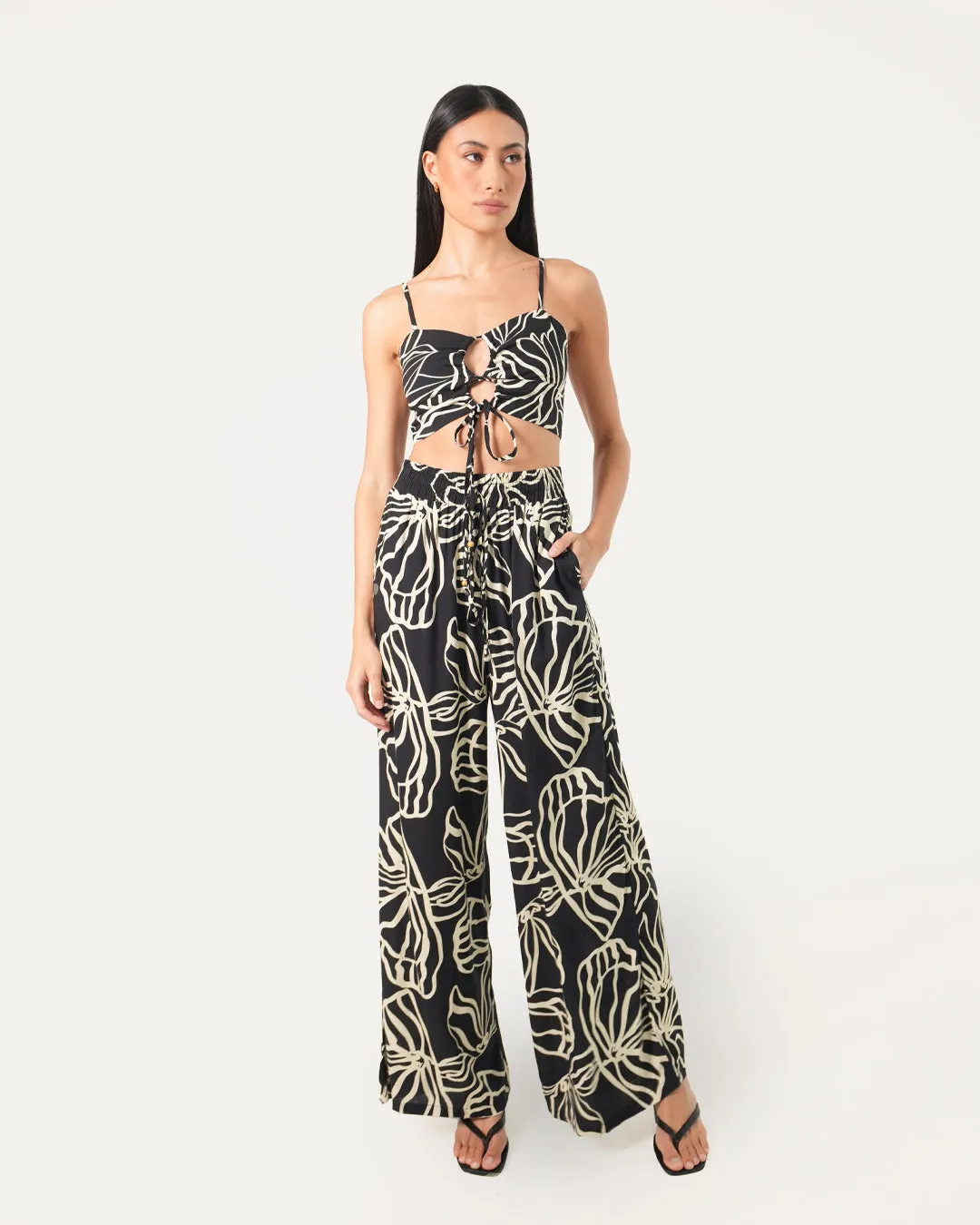 Sunset Crop Top sold by Bamboo Blonde product image thumbnail 4