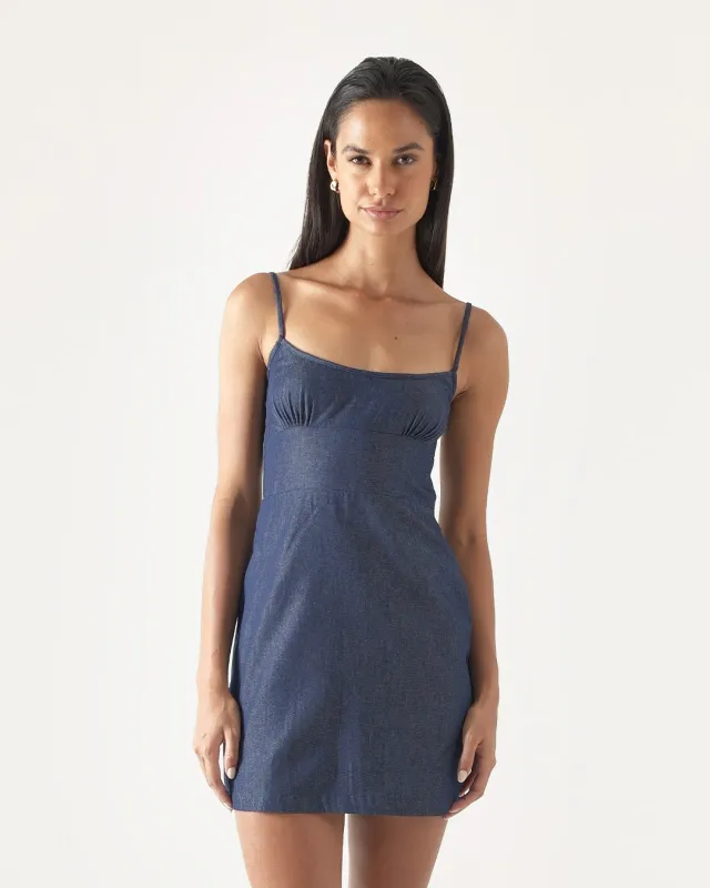 Kelly Mini Dress made by Bamboo Blonde