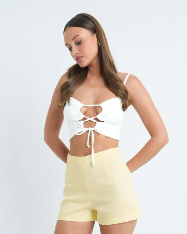 Sunset Crop Top made by Bamboo Blonde