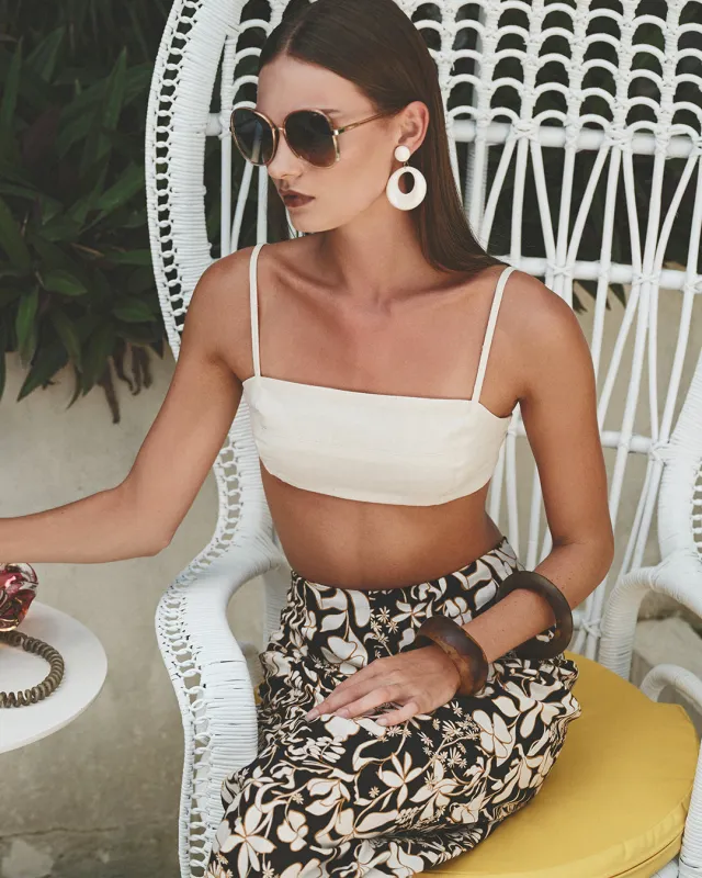 Demi Crop Top made by Bamboo Blonde