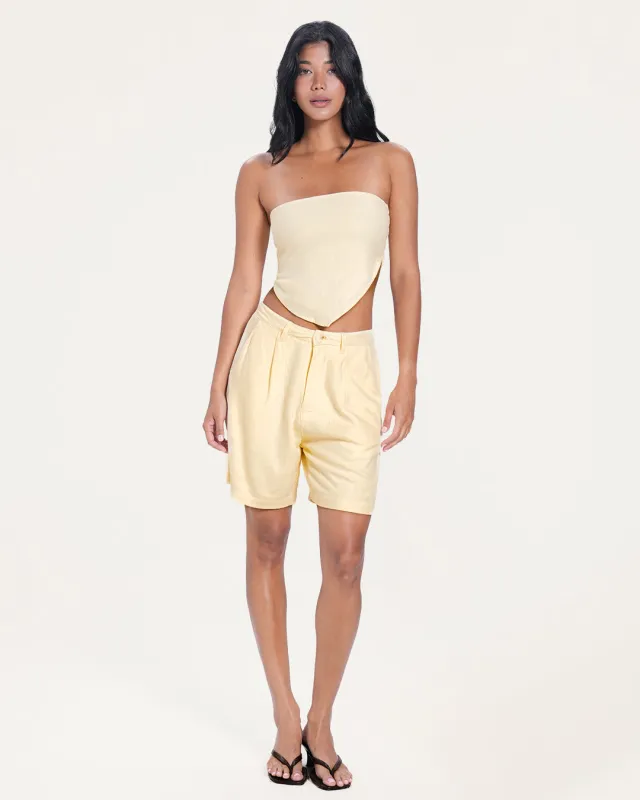 Violet Bermuda Short made by Bamboo Blonde