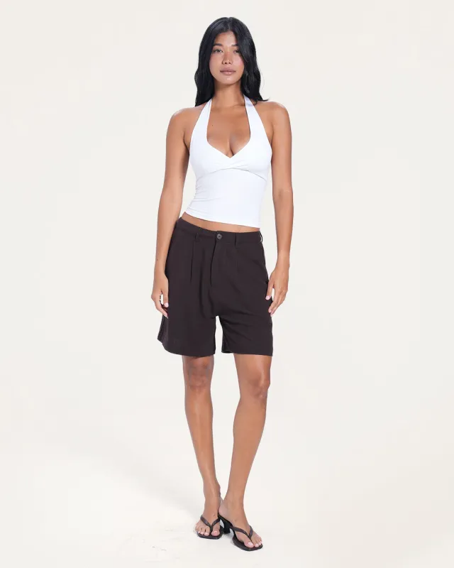Violet Bermuda Short made by Bamboo Blonde
