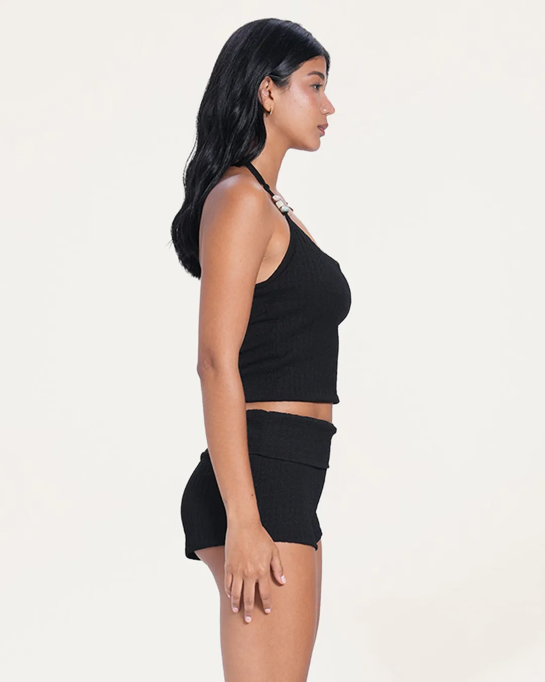 Cannie Foldover Shorts sold by Bamboo Blonde product image thumbnail 4