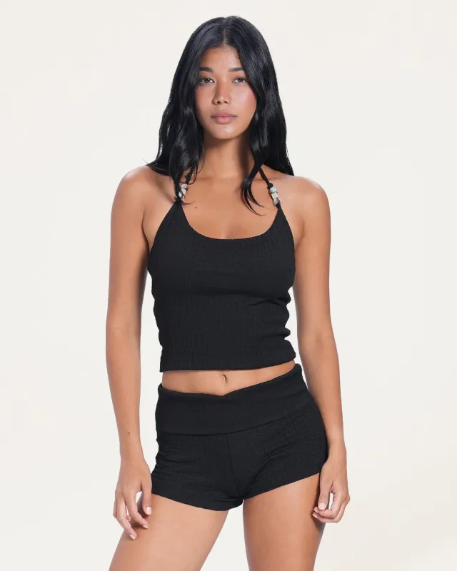 Cannie Foldover Shorts made by Bamboo Blonde