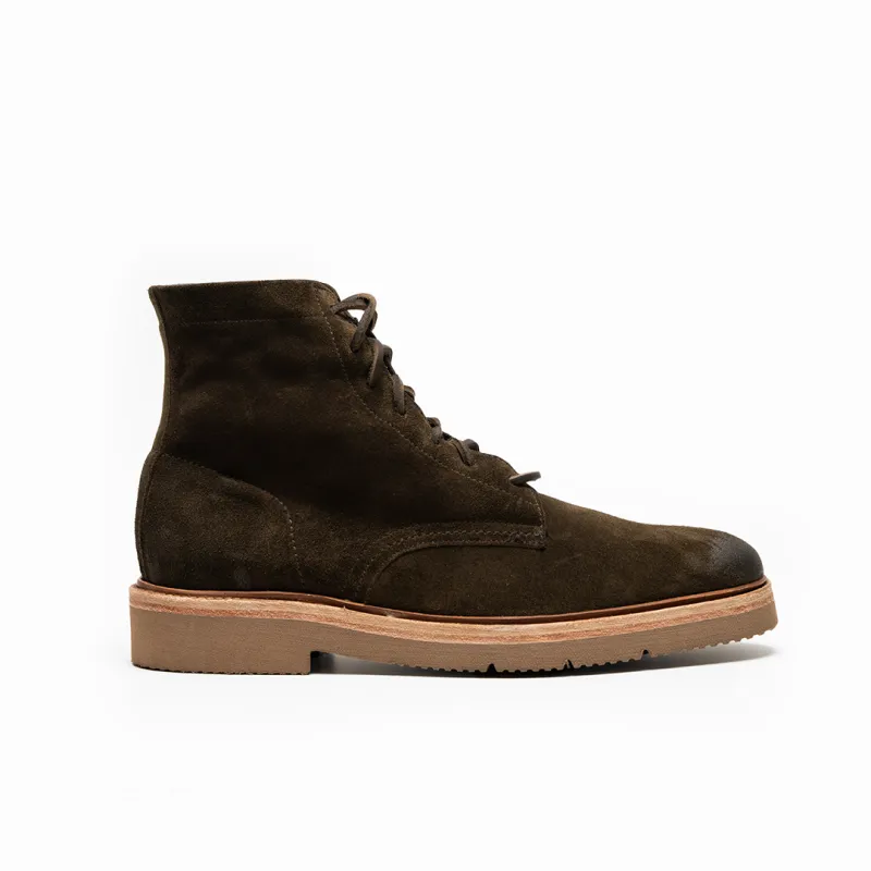 20 / VERDE GAMUZA SUELA BEIGE made by Two men