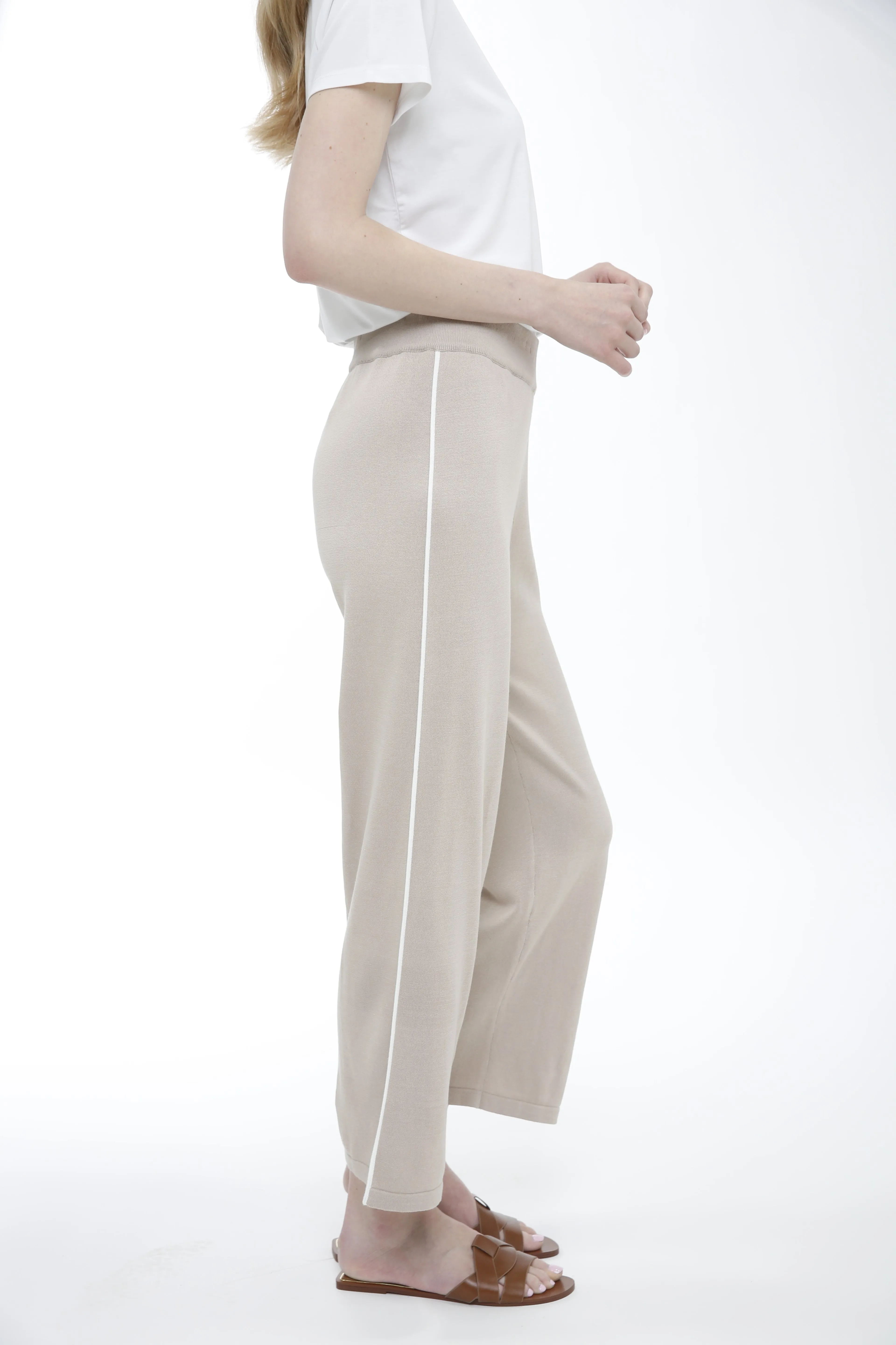 Sweat Pant with Contrast Side Piping sold by In Cashmere product image thumbnail 5