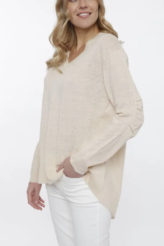 V-Neck Tunic made by In Cashmere