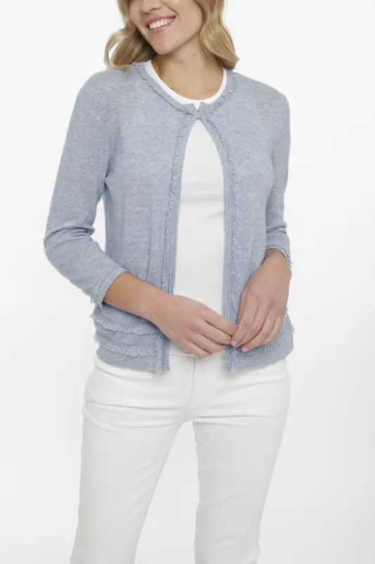 Fringe Cardigan made by In Cashmere