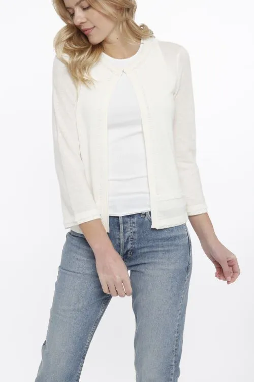 Fringe Cardigan sold by In Cashmere product image thumbnail 3