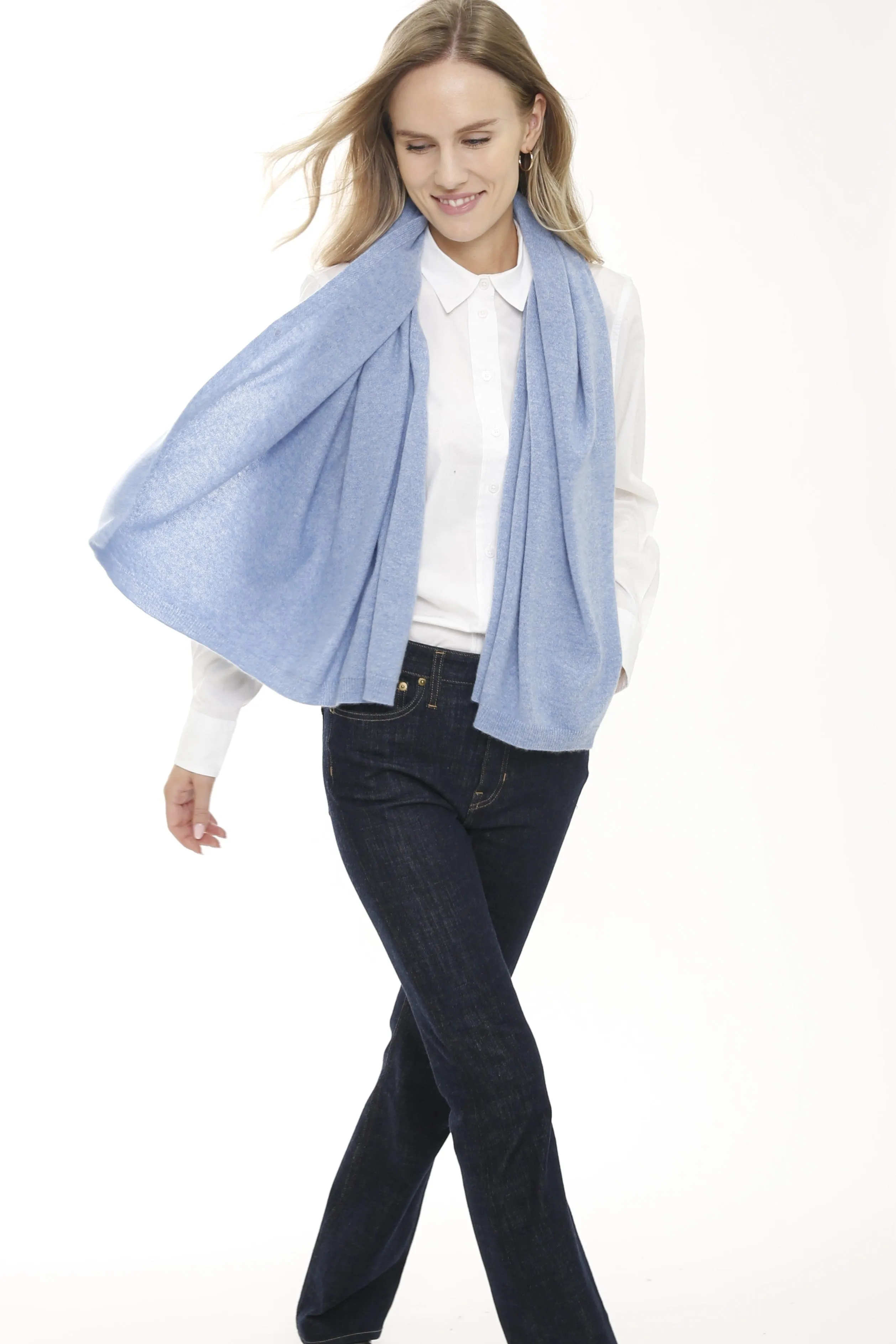 Classic Cashmere Scarf sold by In Cashmere product image thumbnail 2